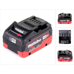 "Metabo 625368000 Cordless Battery & Charger - Powerful, Reliable & Efficient Power Solution (SKU: 4007430334640)"
